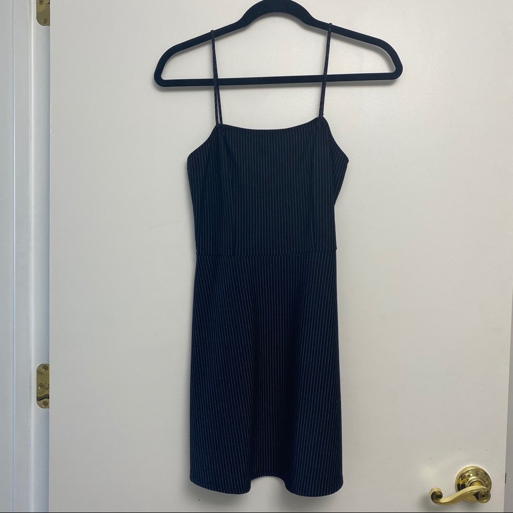 silence + noise black dress
